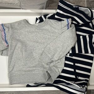Two Adorable Girls J.Crew Sweatshirts!
